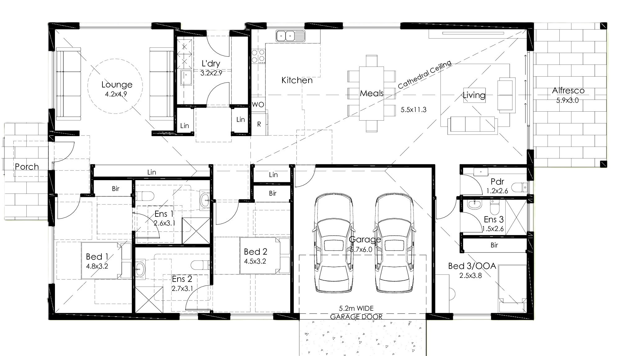 Pascoe Vale South Home — Floorplan 1