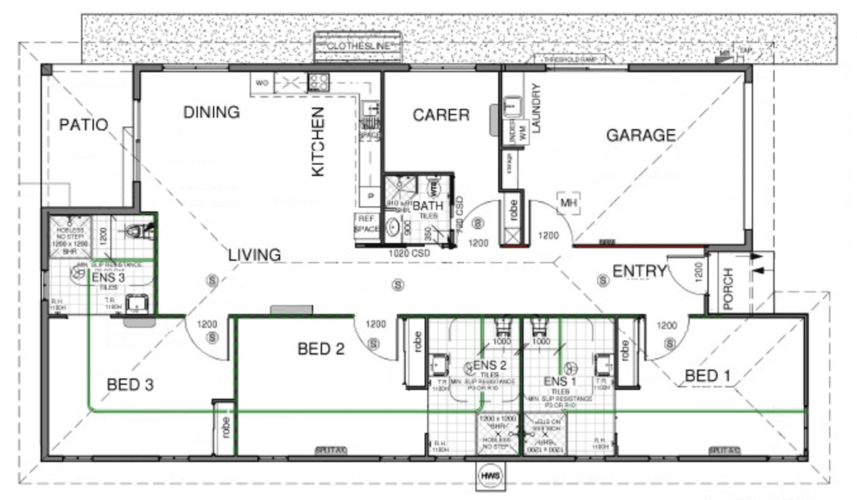 3 Liriope Crescent, Bohle Plains — Floorplan 1