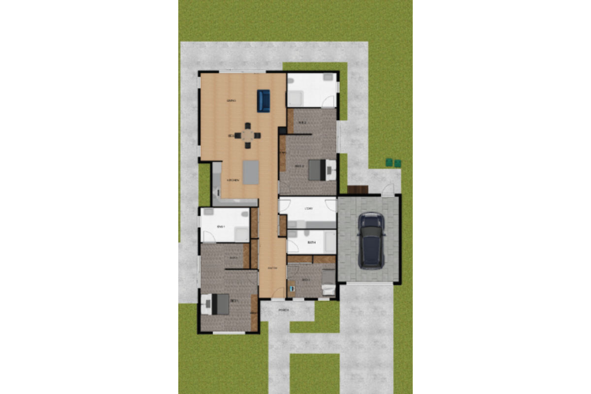 Modern SDA Living with Choice and Independence — Floorplan 1