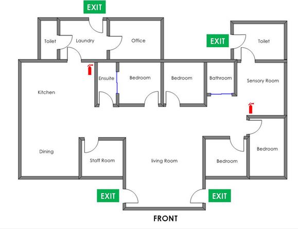 Male Share house in Port Augusta — Floorplan 1