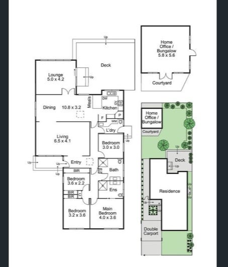 Elegant and Expansive SIL Home in Caulfield — Floorplan 1