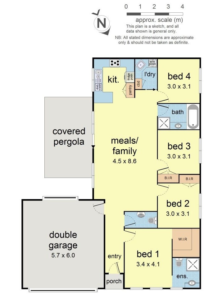 Community Connection in Our Lilydale SIL Home — Floorplan 1