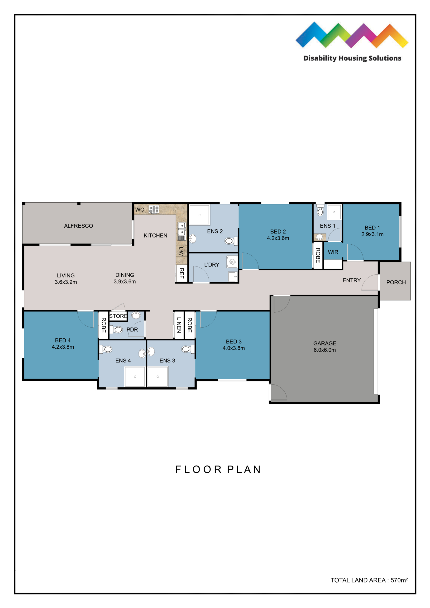 Torrington, Toowoomba Qld - HIGH PHYSICAL SUPPORT HOUSE — Home image 11
