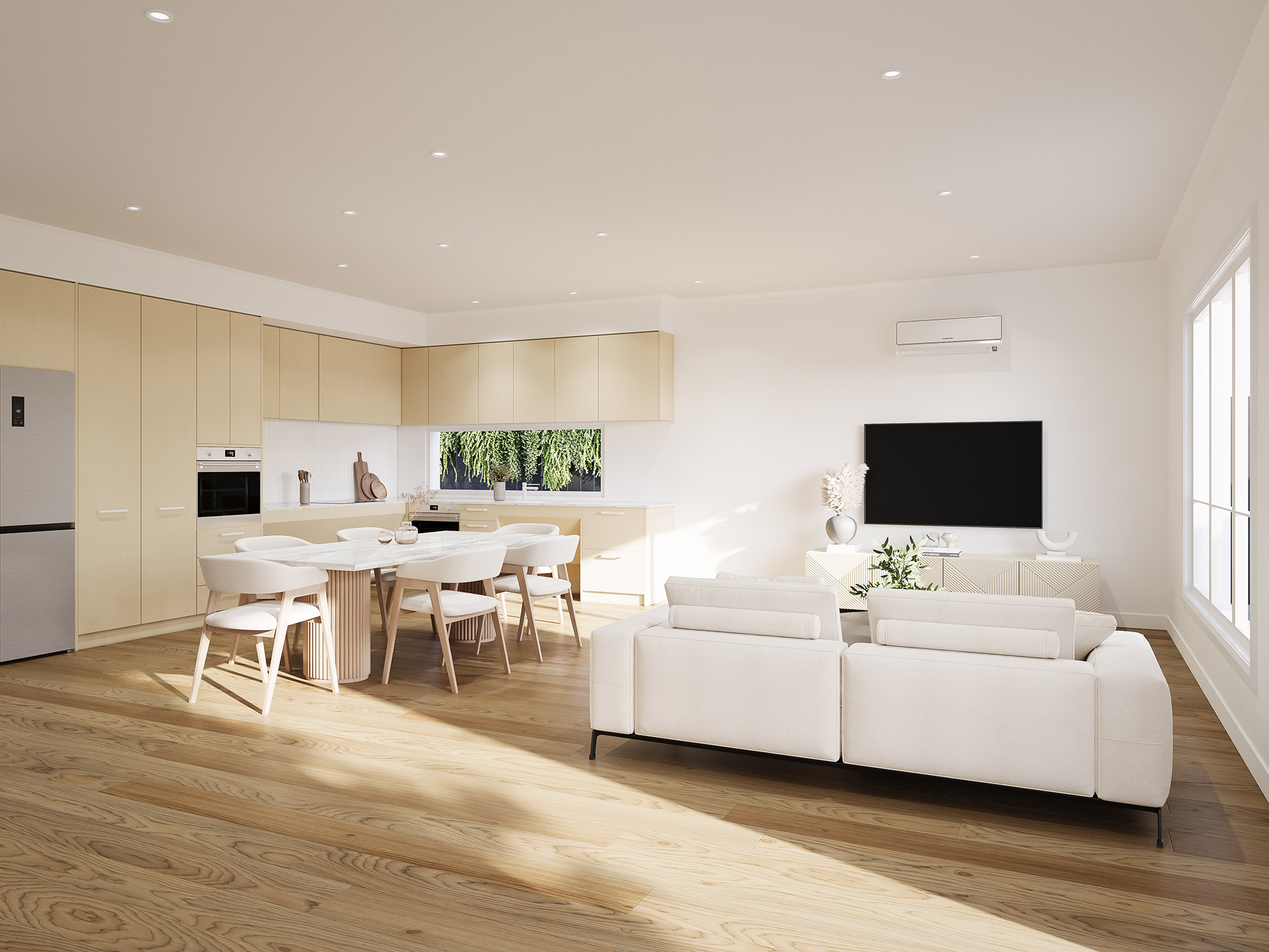 Contemporary 2-Bed HPS Duplex with OOA in Prime Plympton Park — Home image 2