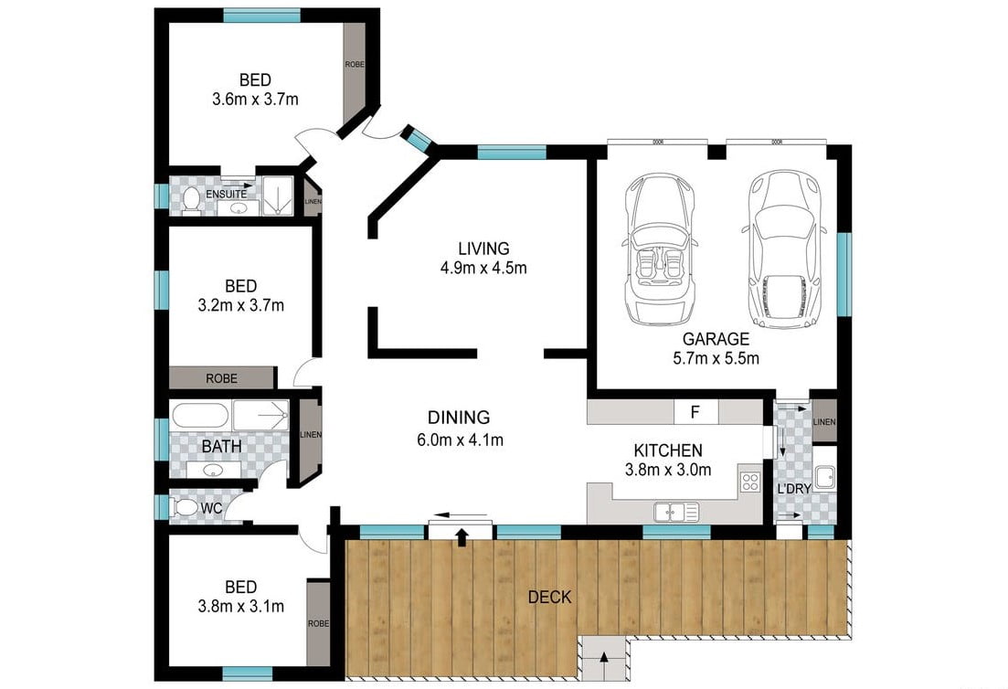 Korora — Floorplan 1