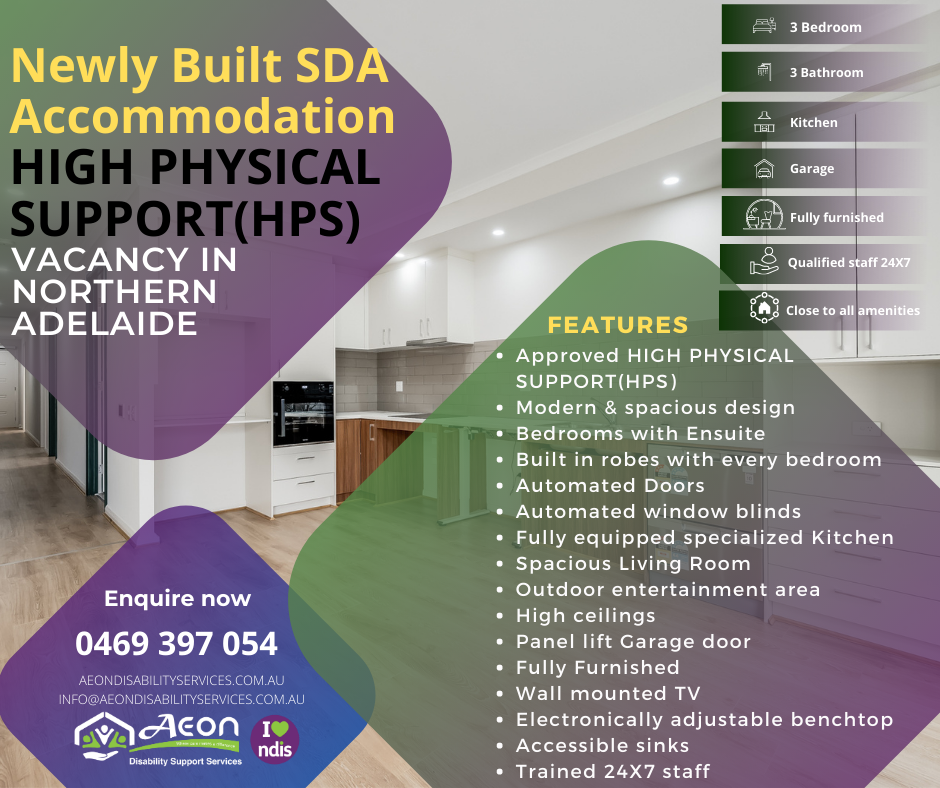 Newly built High Physical Support SDA Home — Home image 2
