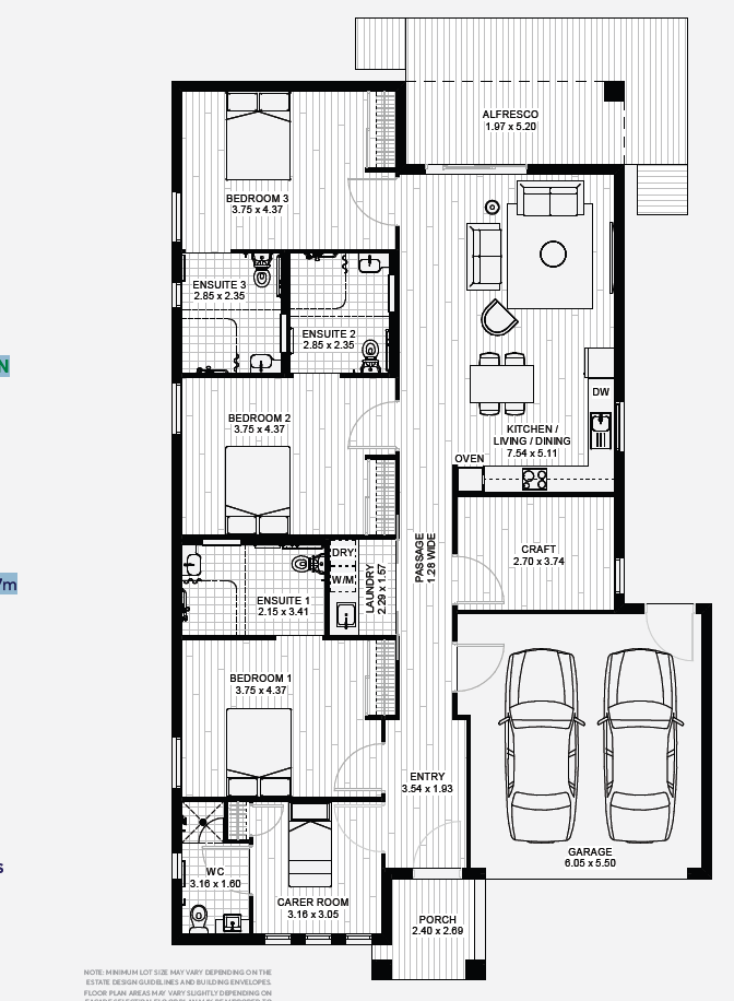 SDA High Physical Support | Rocherlea, TAS — Floorplan 1