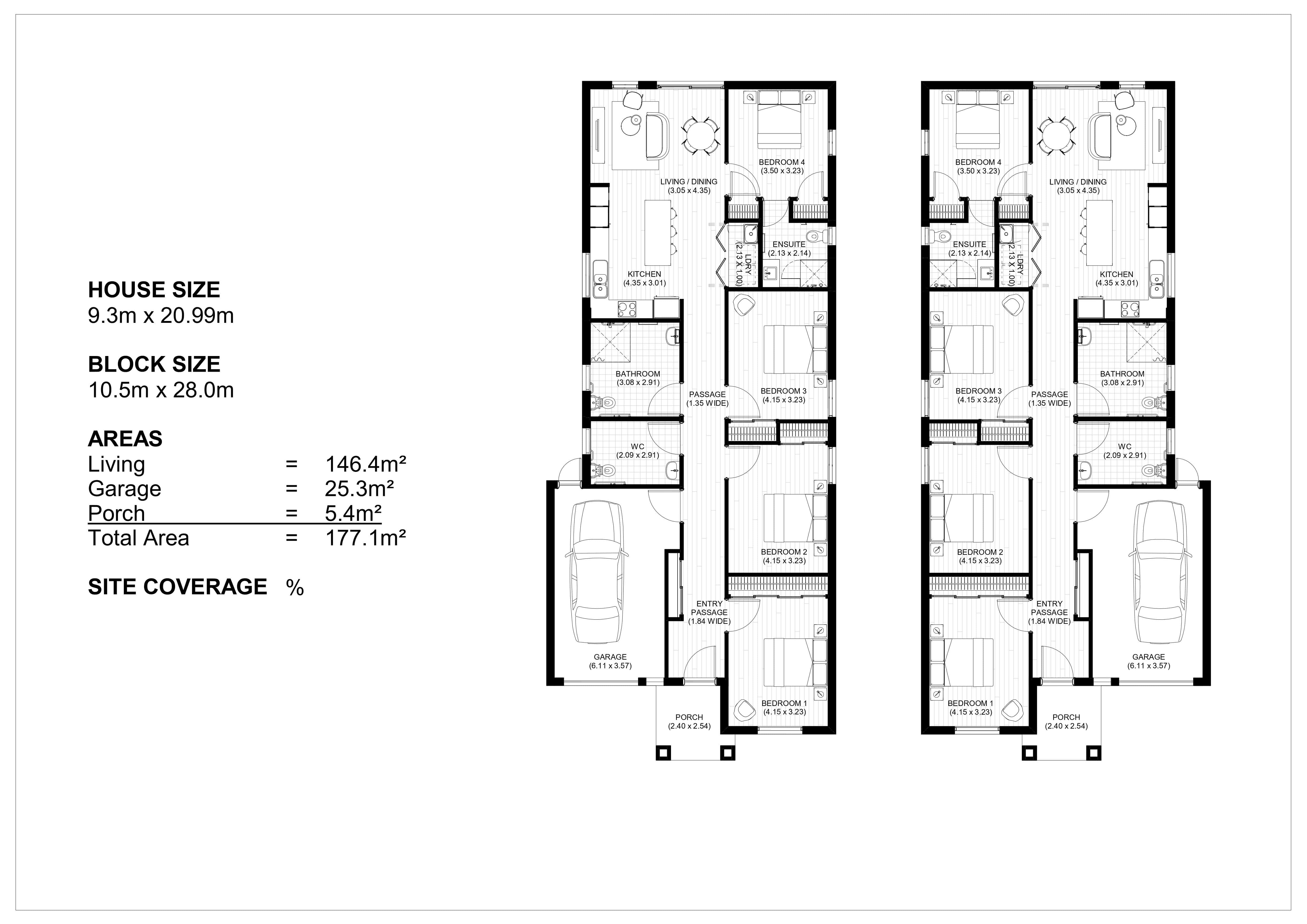 Campbellfield-Brand New 3 Bedroom House. SDA, SIL & High Physical Support Home — Floorplan 1