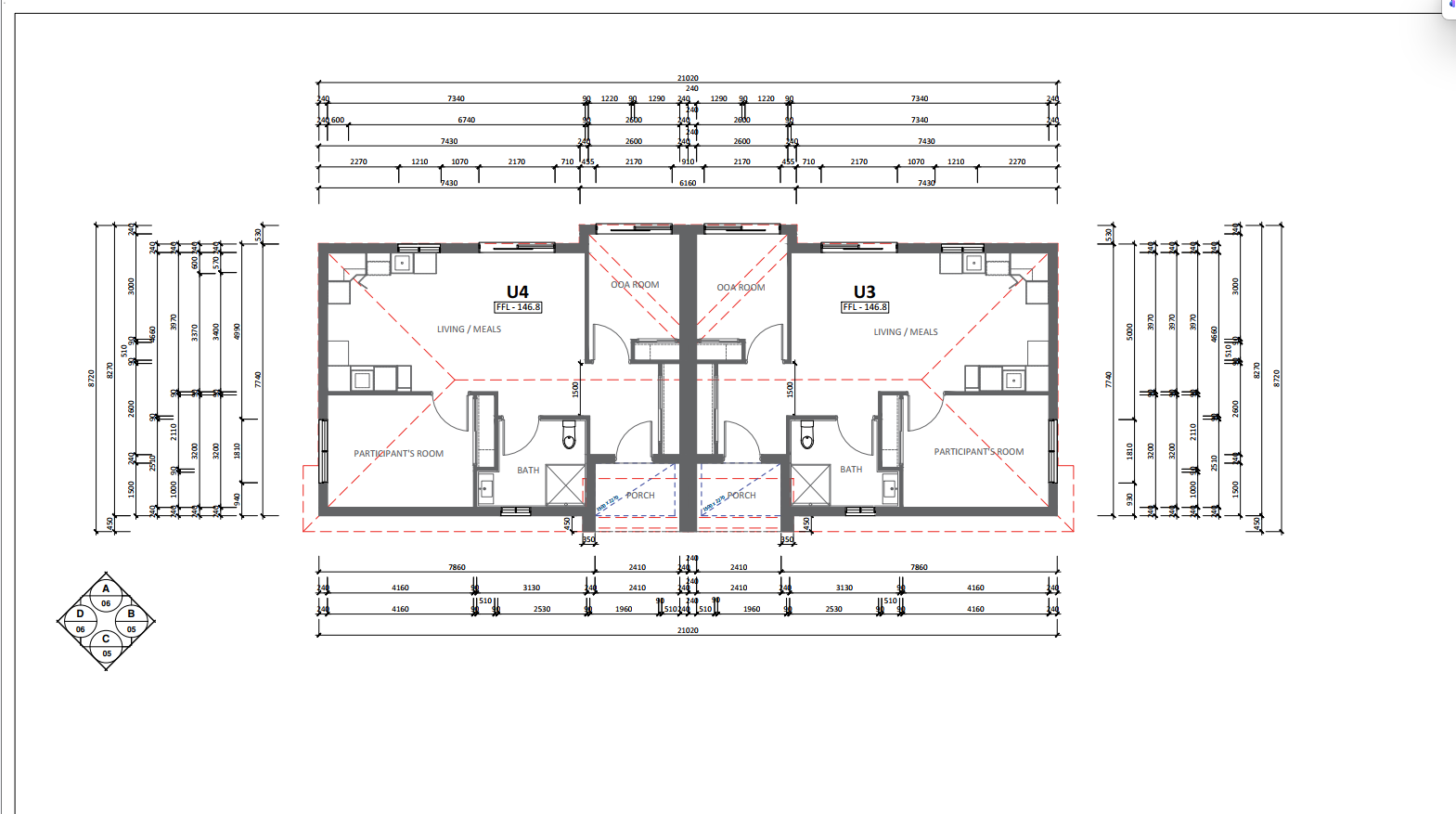 Exclusive Sole Occupancy SDA Villa – NDIS, TAC, NIISQ, STA, MTA & ILO — Floorplan 1