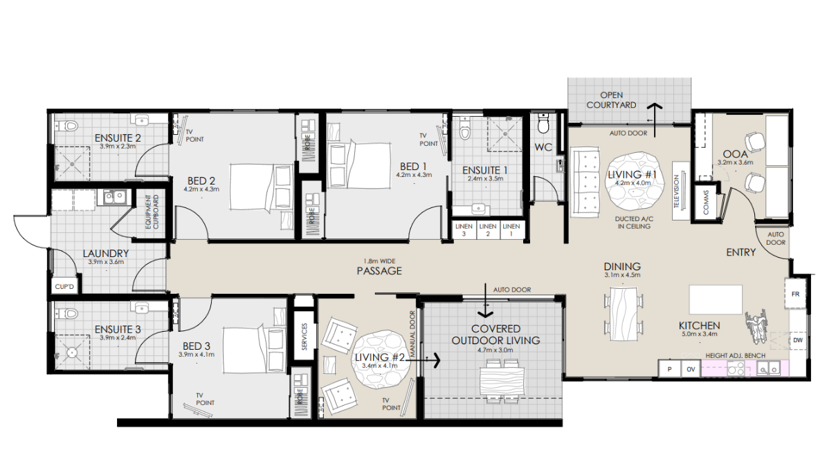 Renmark Street Balcatta SDA House A — Floorplan 1