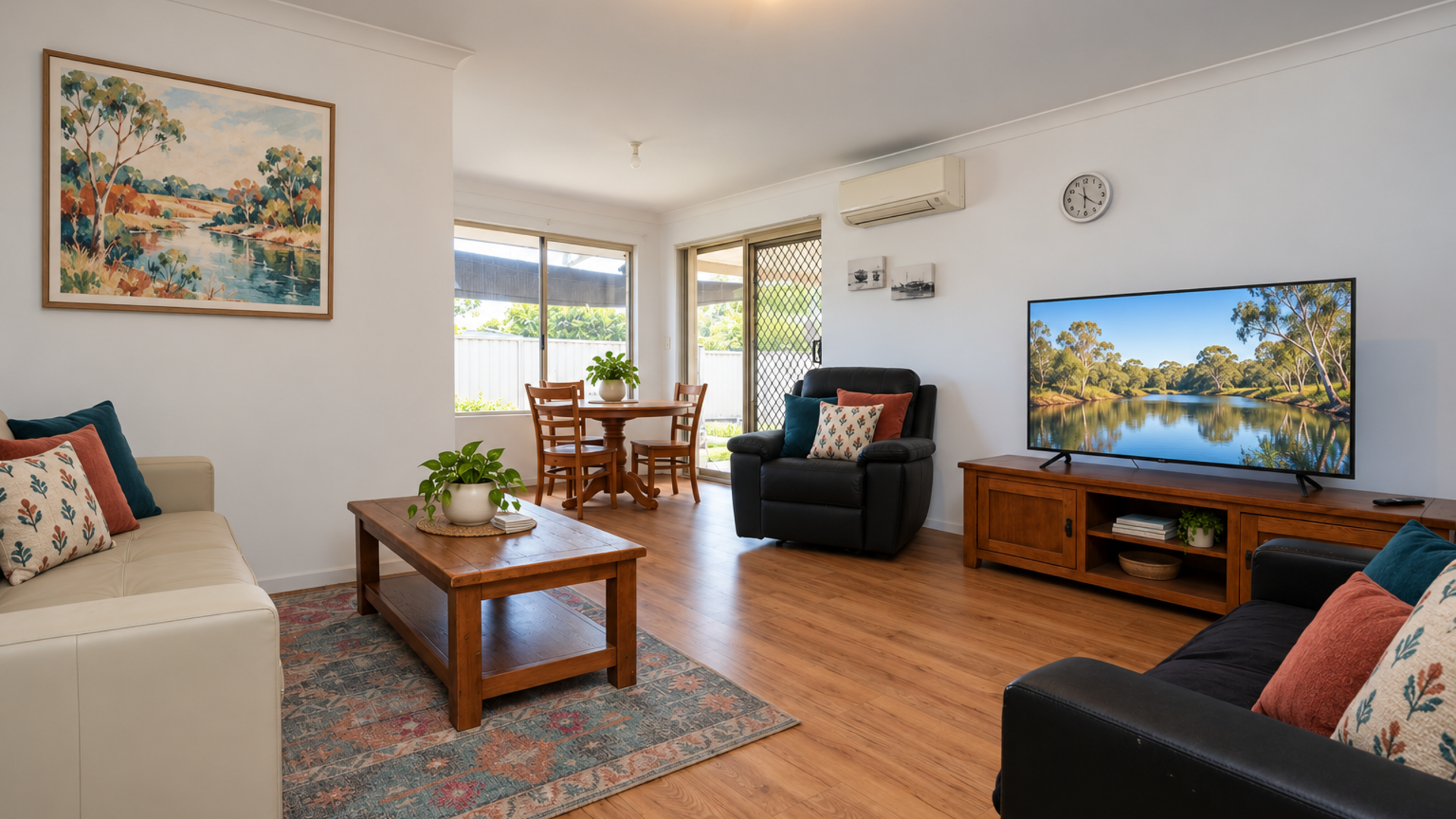 5 Rason Pde - Living and dining area