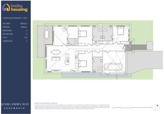 Coming Early 2026 - 2x3 Bedroom HPS Houses — Floorplan 1