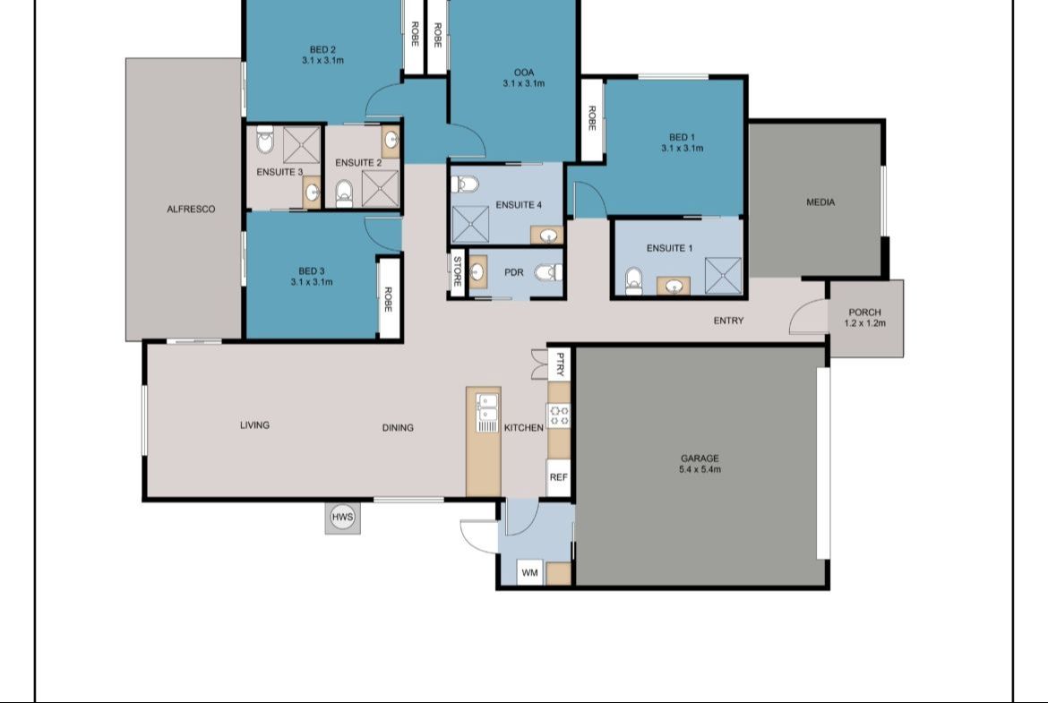 Burrum Heads QLD 4659 — Floorplan 1