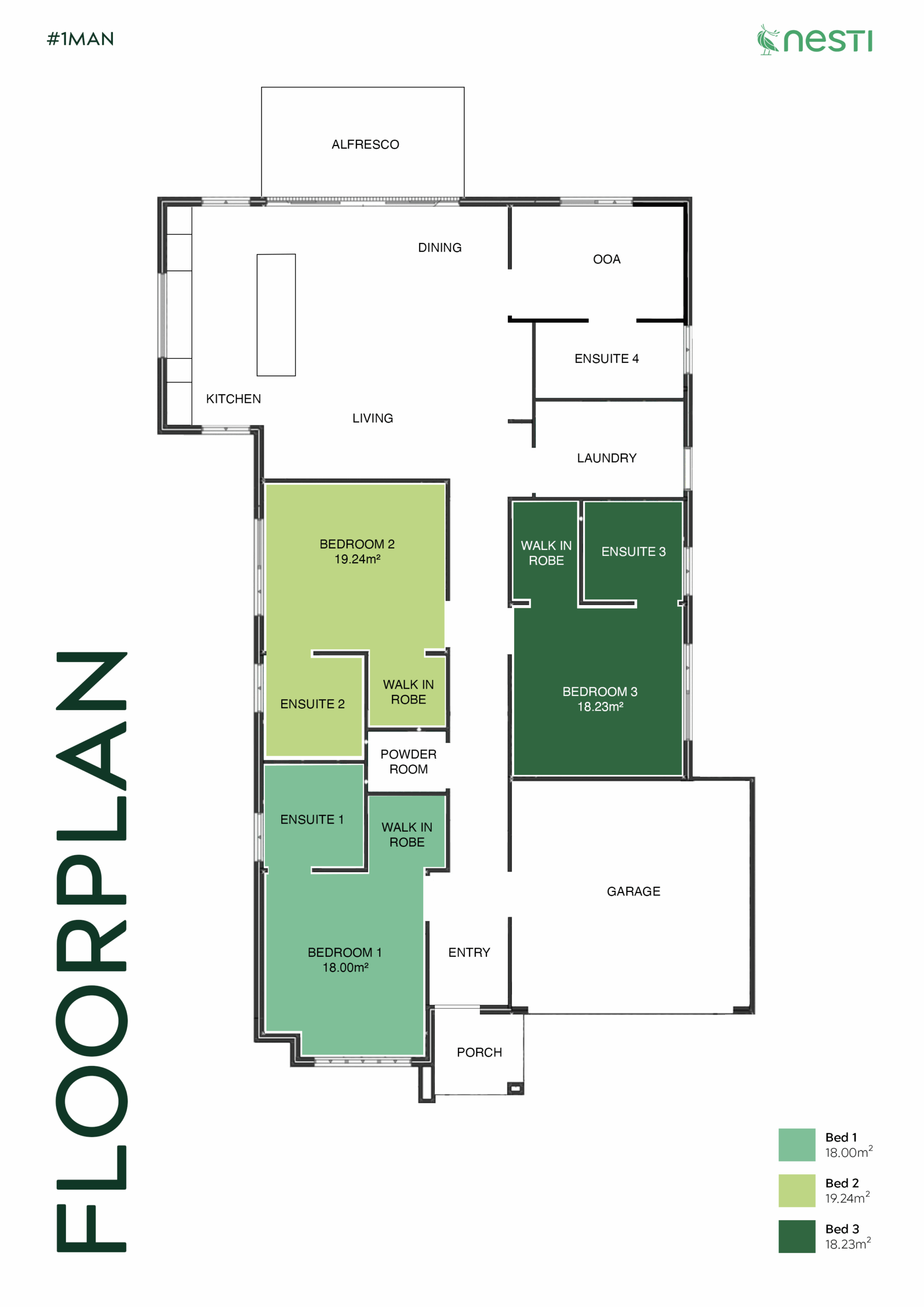 Discover Accessible Luxury: Karnup's Premier SDA Home — Floorplan 1