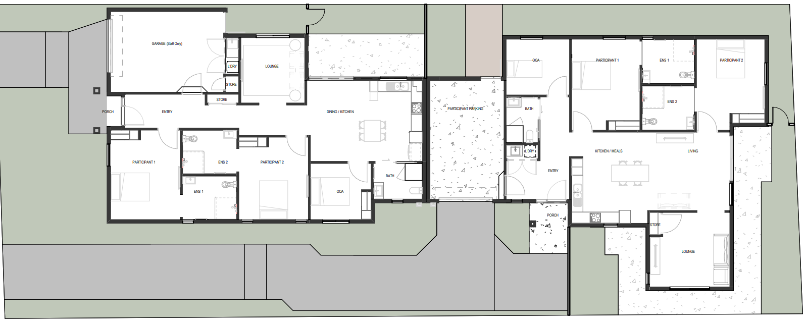 Glendon - 2-Bedroom HPS Homes in Eastwood — Floorplan 1