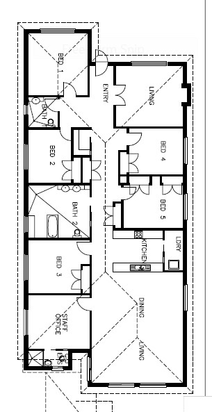 One vacancy in wonderful fully accessible home in Cheltenham — Floorplan 1