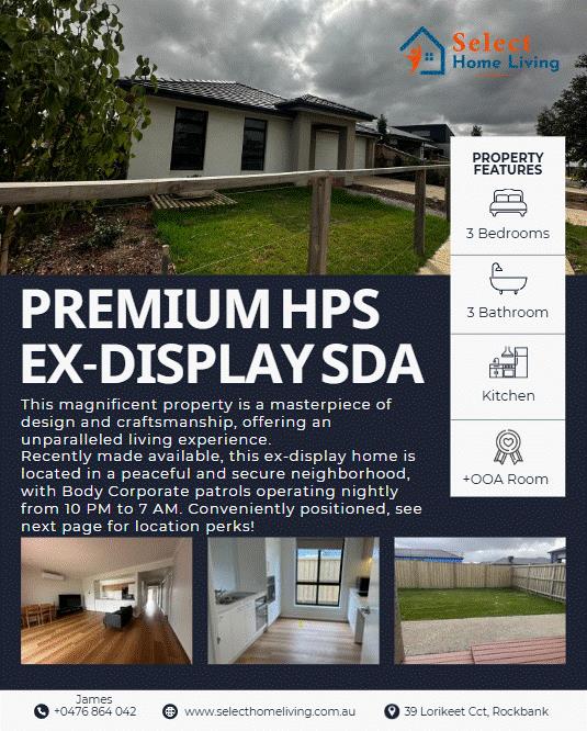 Luxury Living in Rockbank – Ex-Display Home with Premium Finishes! in Rockbank