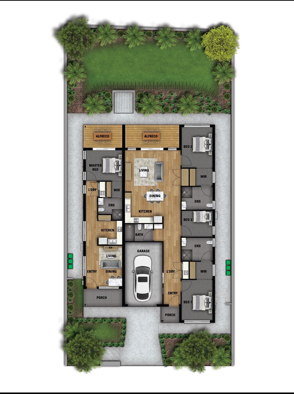 Side by Side High Physical Support House and Improved Liveability Villa, Tamworth — Home image 7