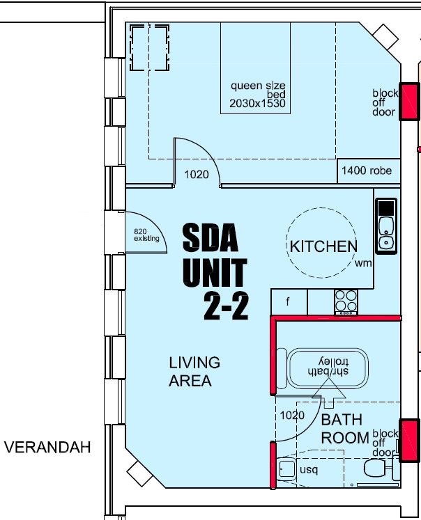 Luxury Boutique SDA Apartments - 2 Bedroom — Home image 9