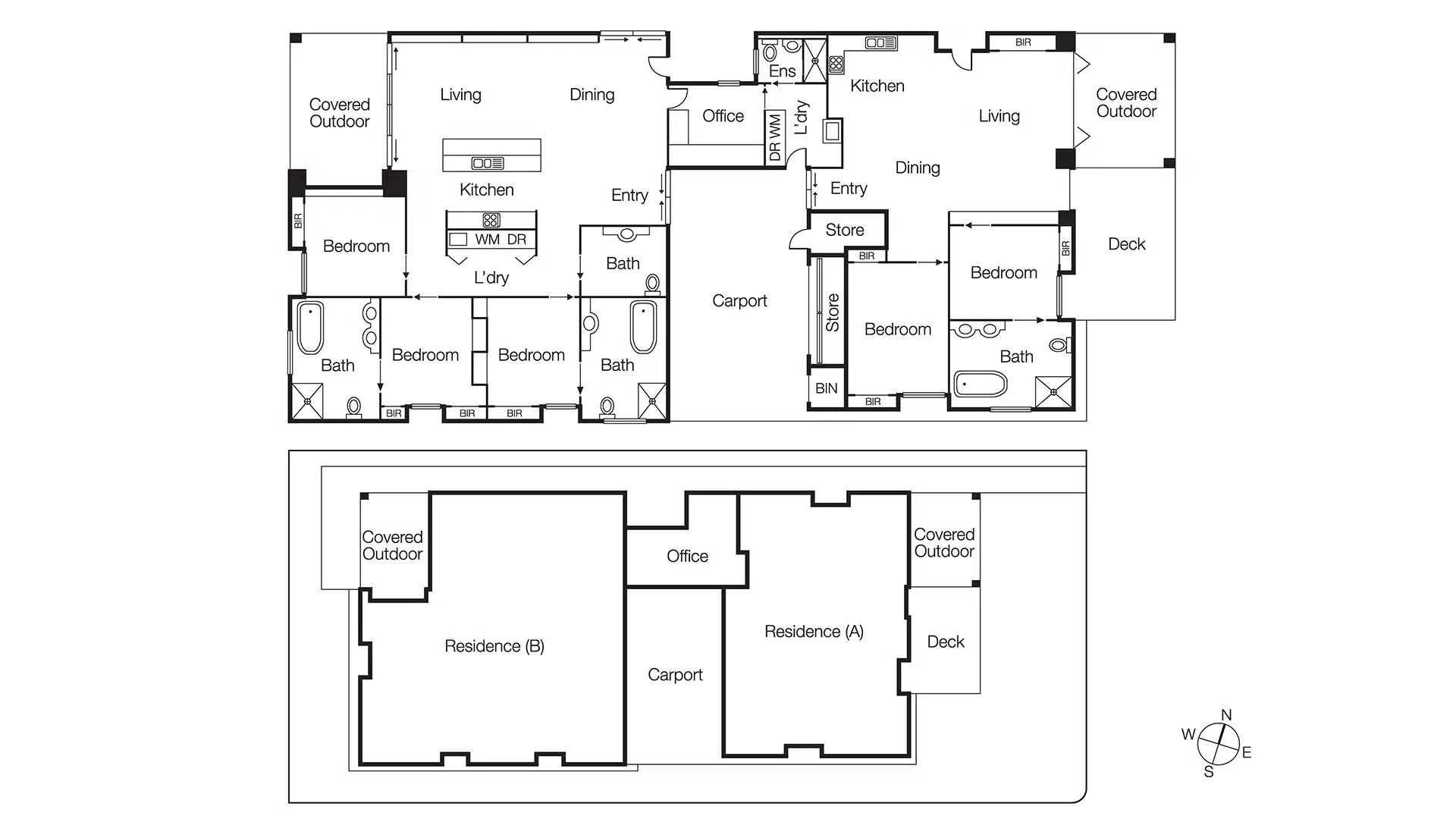 Mona Vale – Shared 5-bedroom home — Floorplan 1