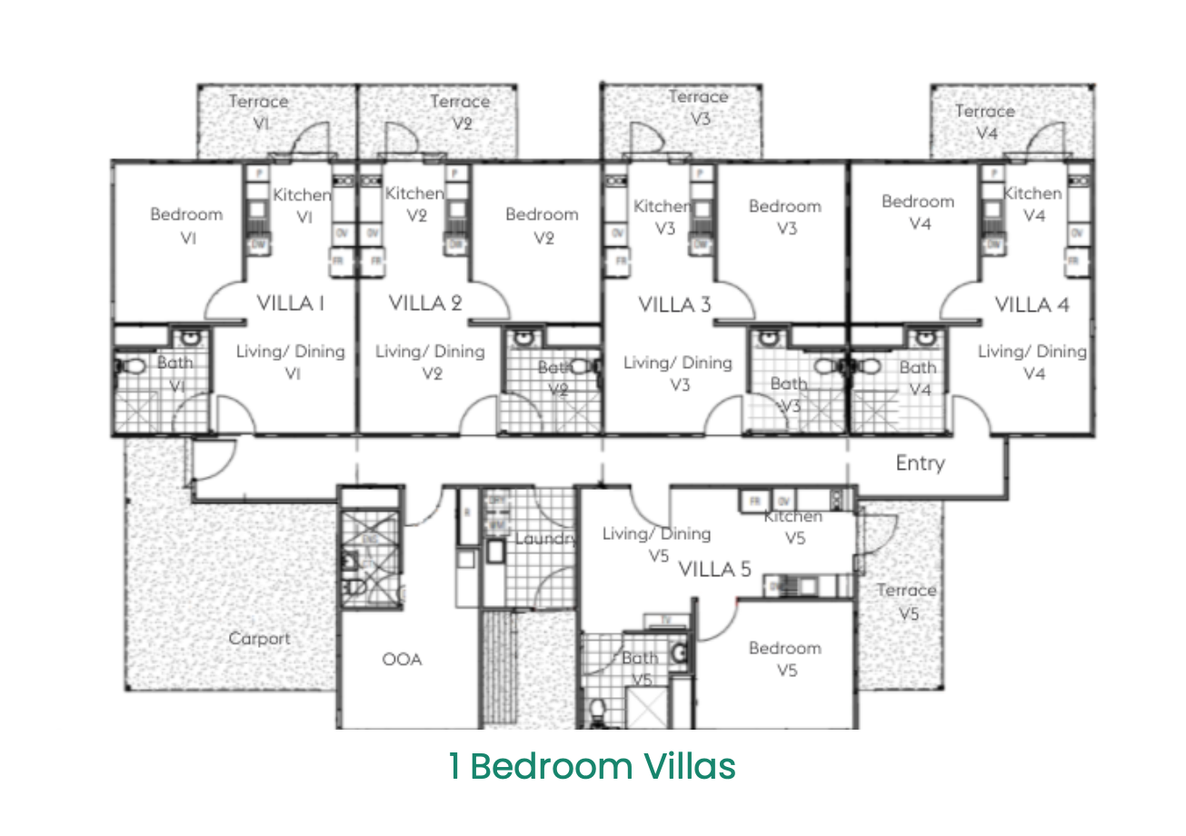 Specialist Disability Accommodation in Caboolture, Villa — Floorplan 1