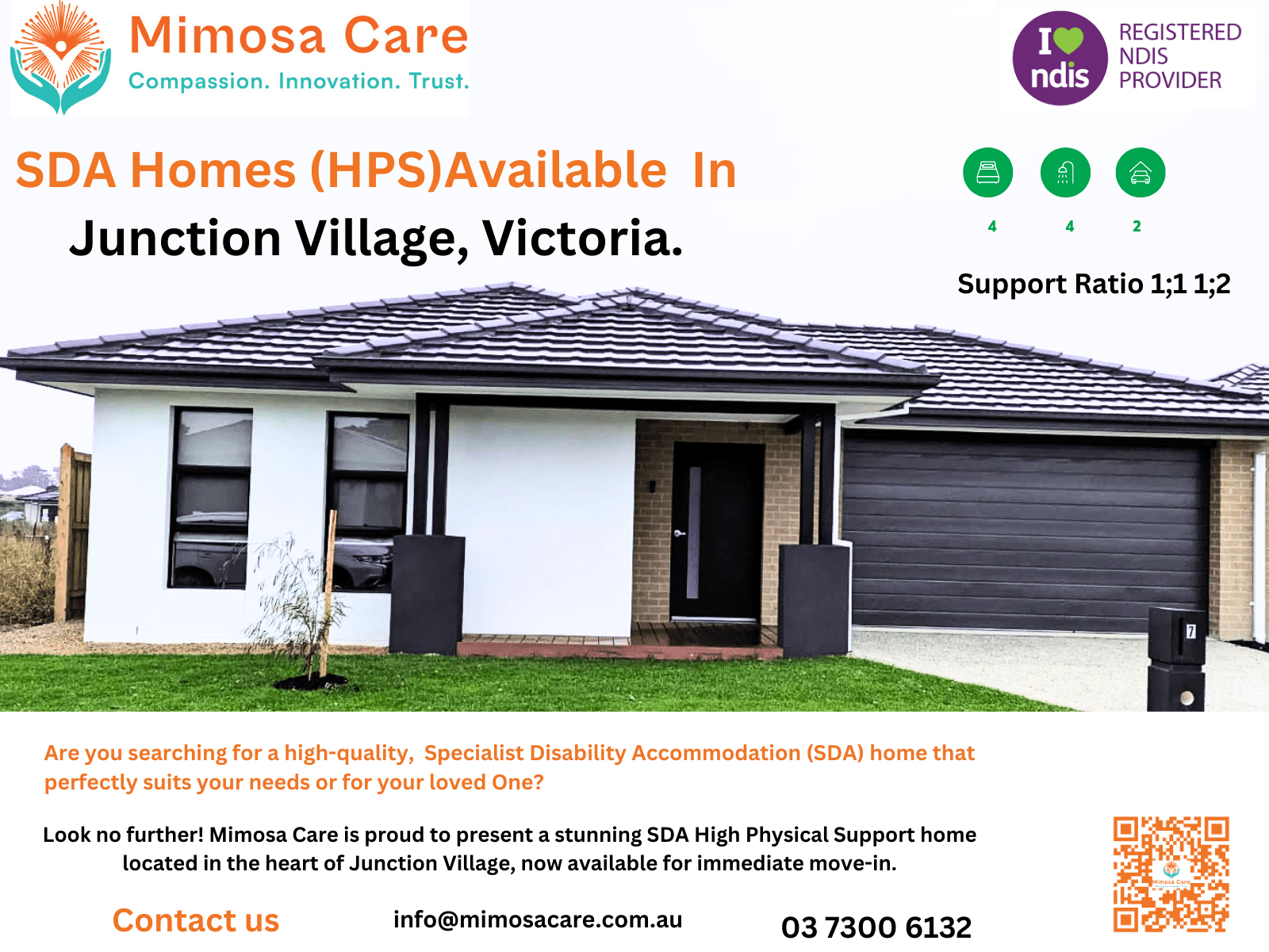 SDA High Physical Support home located in Junction Village, Victoria in Junction Village
