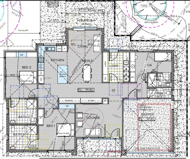 Blackburn North Home — Floorplan 1