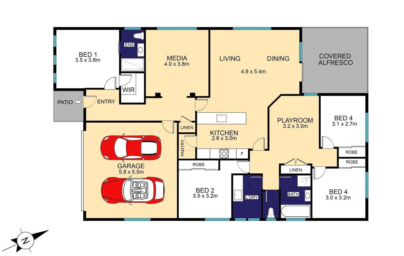 Port Macquarie — Floorplan 1