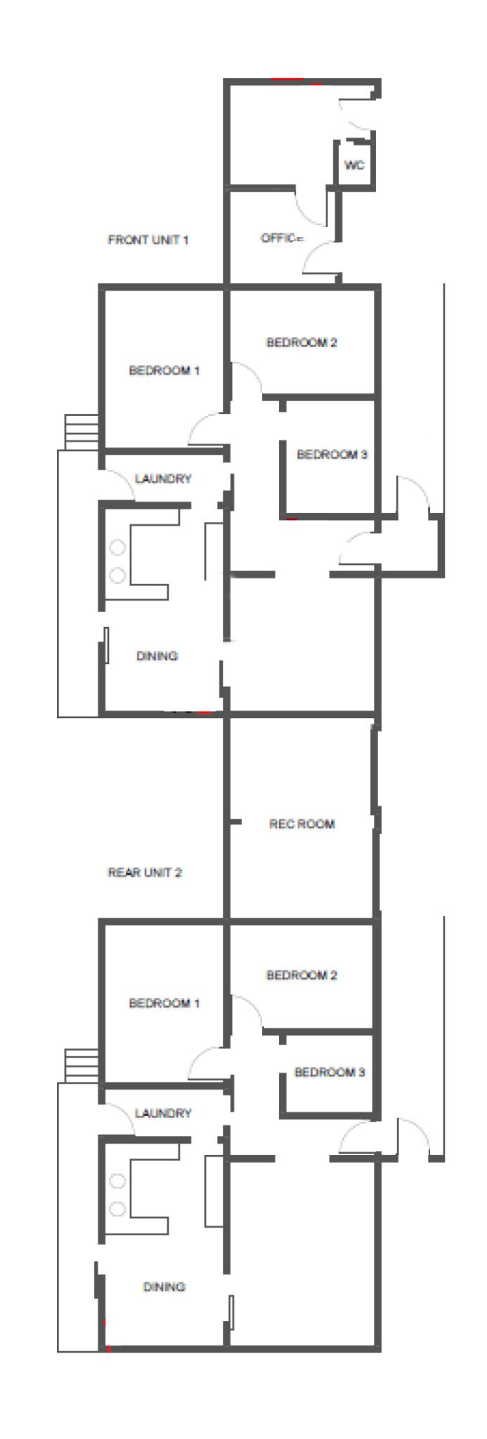 Single occupancy 2 bed villa, designed for Independent living in a great location — Floorplan 1